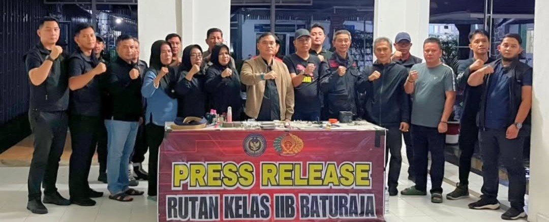 Razia Blok Hunian, Rutan Baturaja Cegah Gangguan Kamtib