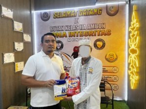 Rutan Ambon Salurkan Paket Imunitas untuk WBP Lansia
