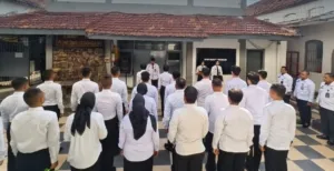 Rutan Bangkalan Gelar Apel Pagi Tekankan Disiplin dan Integritas