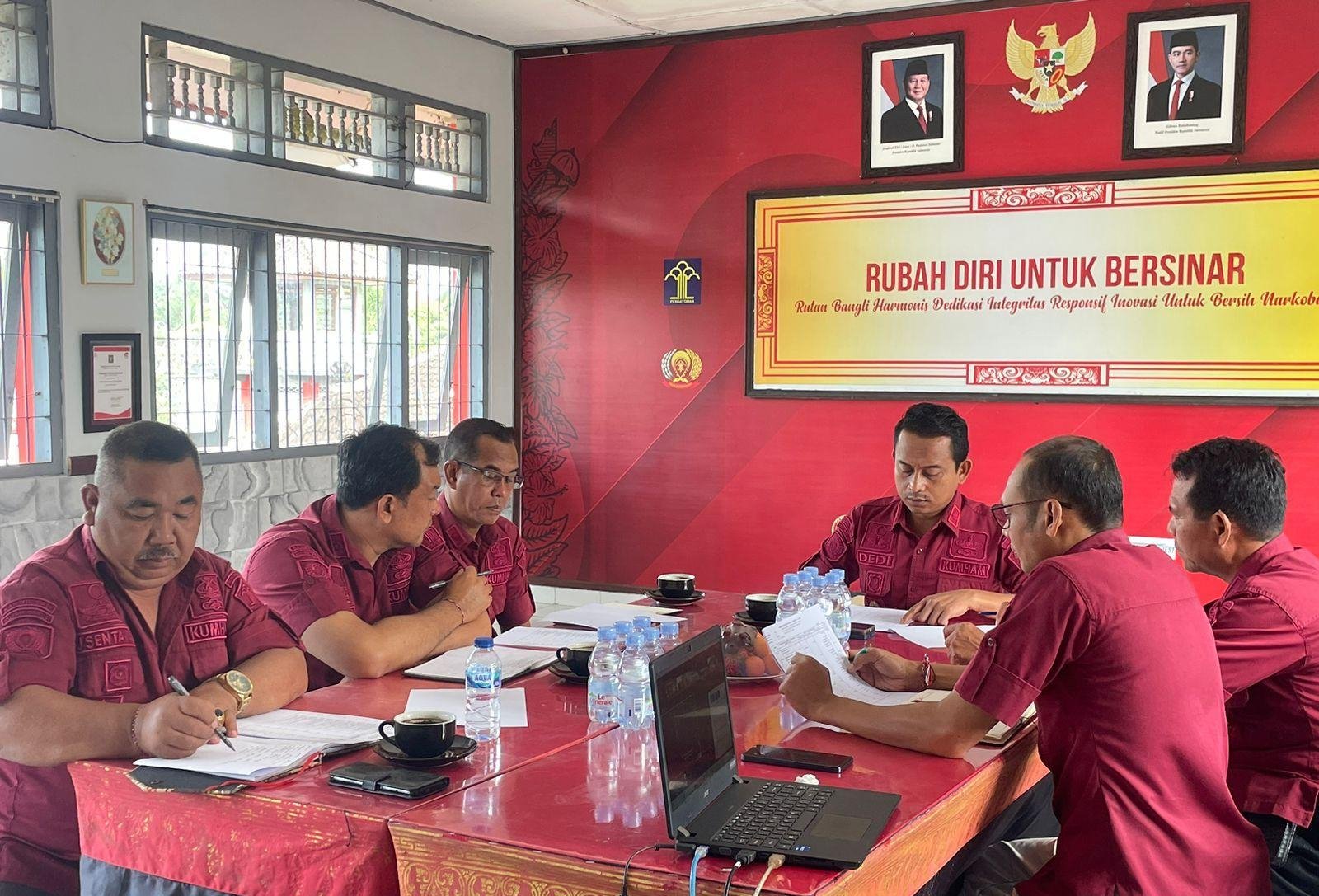 Rutan Bangli Gelar Rapat Koordinasi Anggaran 2025