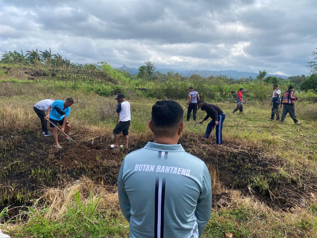 Rutan Bantaeng Genjot Persiapan Penanaman Bibit Kelapa