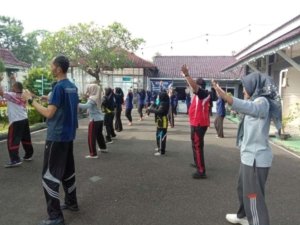 Rutan Banyumas Gelar Senam Pagi, Perkuat Nilai PRIMA Bersama