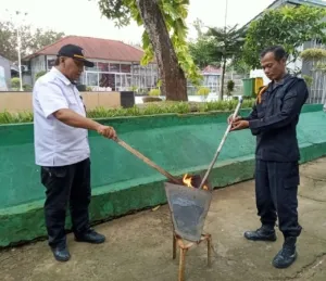 Rutan Banyumas Musnahkan Barang Sitaan Komit Jaga Kamtib
