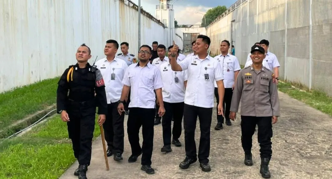 Rutan Batam Tingkatkan Keamanan Brandgang