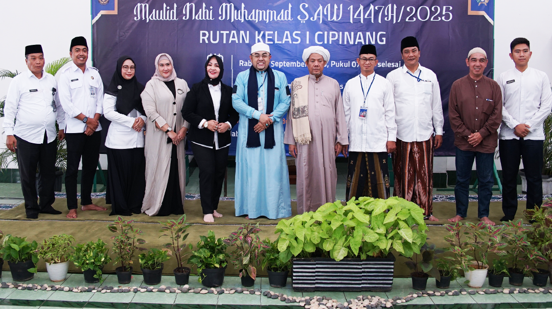 Rutan Cipinang Gelar Peringatan Maulid Nabi SAW Bersama WBP