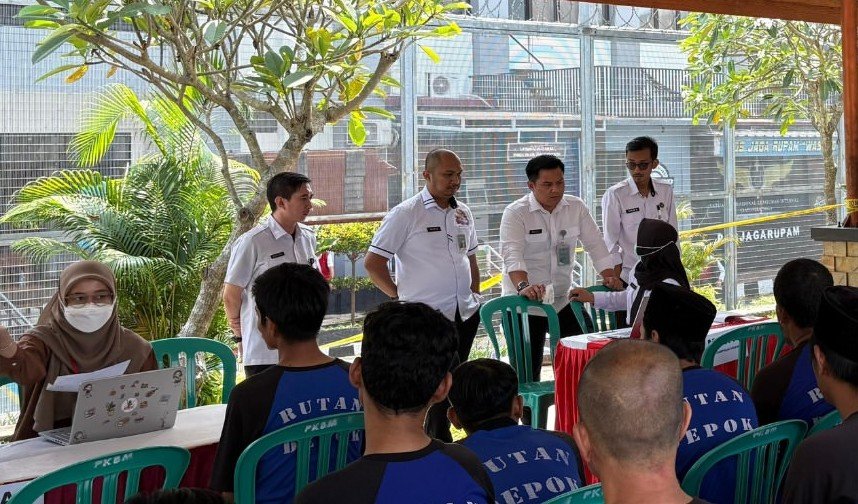 Rutan Depok Gelar Skrining TBC, Prioritaskan Kesehatan WBP