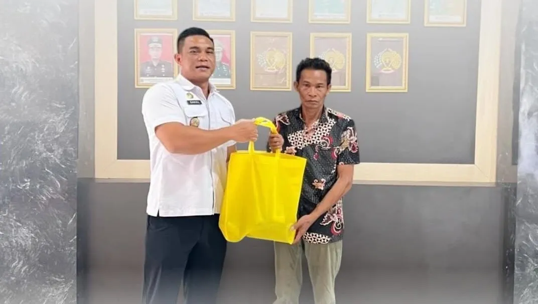 Rutan Kuala Kapuas Salurkan Berikan Sembako ke Keluarga WBP