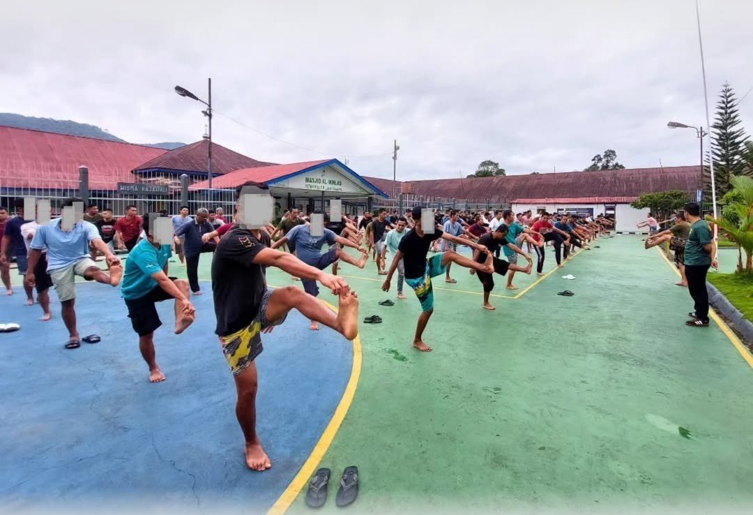 Rutan Lubuk Sikaping Gelar Sabtu Sehat untuk WBP