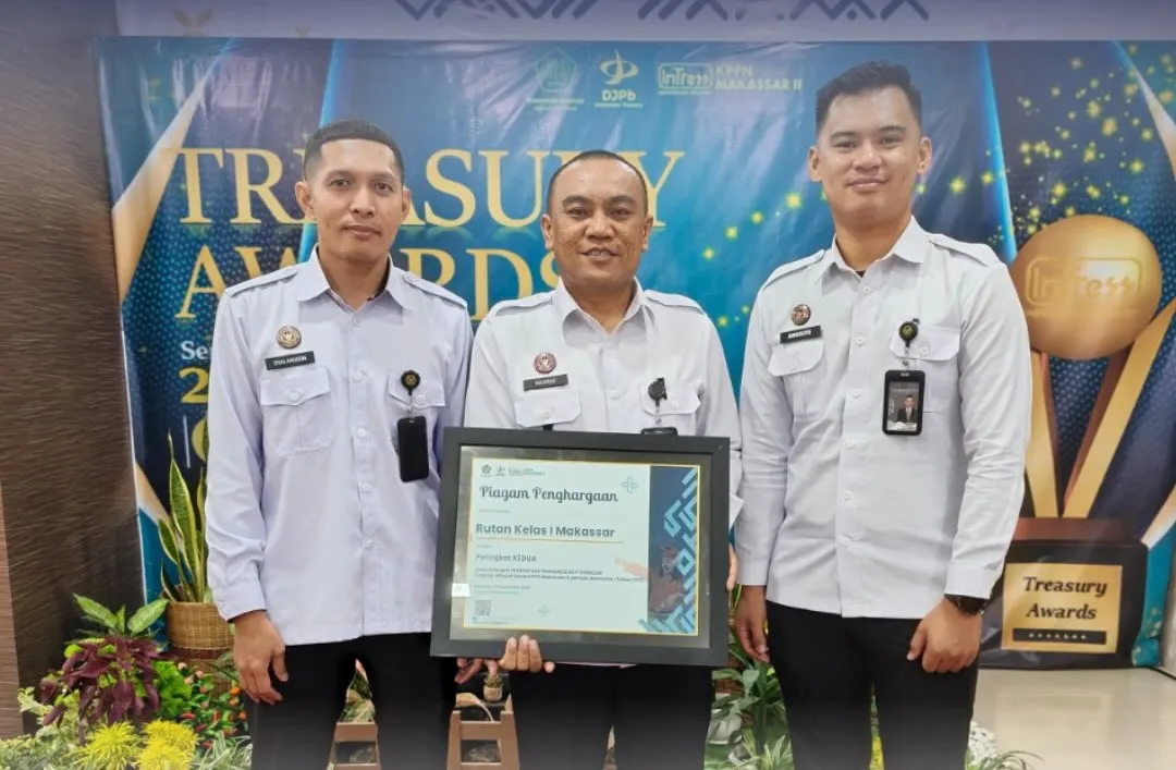 Rutan Makassar Raih Penghargaan dari KPPN