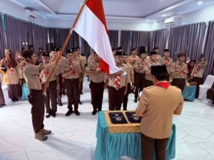 Rutan Masamba Meresmikan Pengukuhan Gudep Pramuka