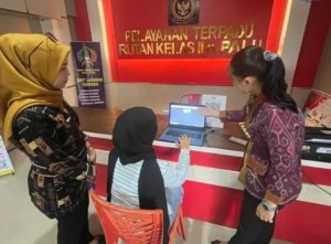 Rutan Palu Ajak Pengunjung Isi Survei Pelayanan dan Antikorupsi