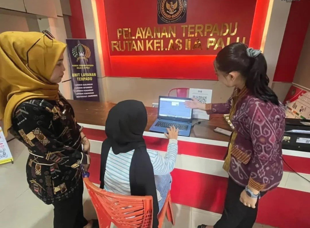 Rutan Palu Ajak Pengunjung Isi Survei Pelayanan dan Antikorupsi