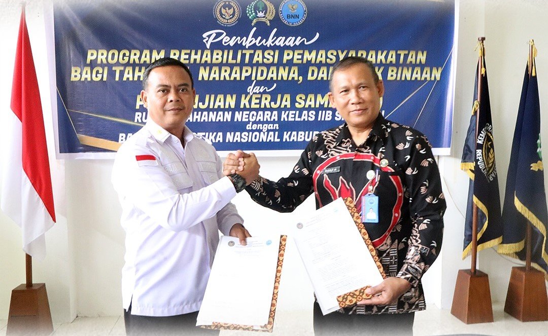 Rutan Sanggau dan BNN Kerja Sama Untuk Program Rehabilitasi