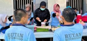 Rutan Situbondo Gelar Bazar Kuliner dan Karaoke