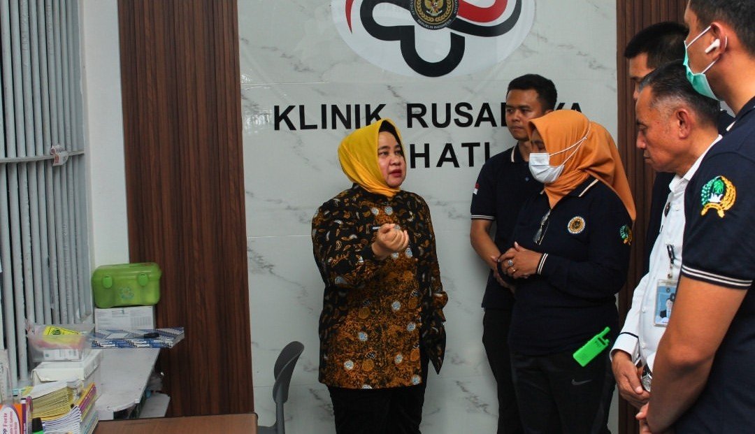 Rutan Surabaya Jadi Lokasi Monitoring Kesehatan & Rehabilitasi