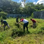 Rutan Tapaktuan Bersihkan Lahan Jelang Tanam Kelapa Serentak