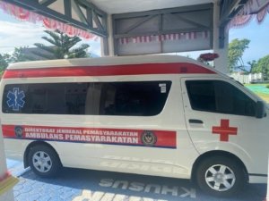 Rutan Ternate Terima Bantuan Fasilitas dari Ditjenpas