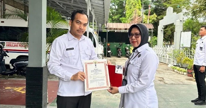 Satya Lencana 20 Tahun Untuk Petugas Rutan Kandangan