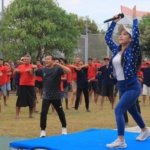 Lapas Pemuda Kelas IIA Madiun gelar senam pagi bersama untuk jaga kebugaran dan pererat kebersamaan, Jumat (19/9). (Dok: Humas Lapas Pemudah Madiun)