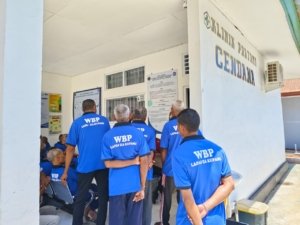 Lapas Kelas IIA Kupang menggelar sosialisasi sekaligus kegiatan penemuan kasus Tuberkulosis (TBC) melalui pemeriksaan rontgen, Senin (15/9). (Dok: Humas Lapas Kupang)