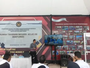 Sosialisasi P4GN, Rutan Banyumas Perkuat Pengawasan Narkoba
