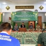Suasana Khidmat Peringatan Maulid Nabi di Rutan Pekalongan