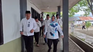 LPKA Medan terima kunjungan Dirkeswat Ditjenpas Adhayani Lubis untuk supervisi kesehatan dan rehabilitasi anak binaan, 20/09/25. (Dok: Humas LPKA Medan)