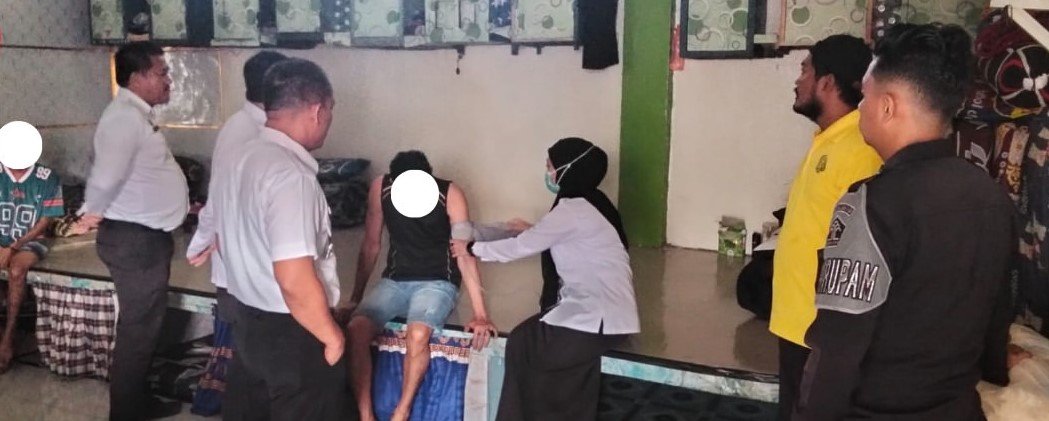 Tim Medis Lapas Narkotika Muara Sabak Jalankan Program CLBK