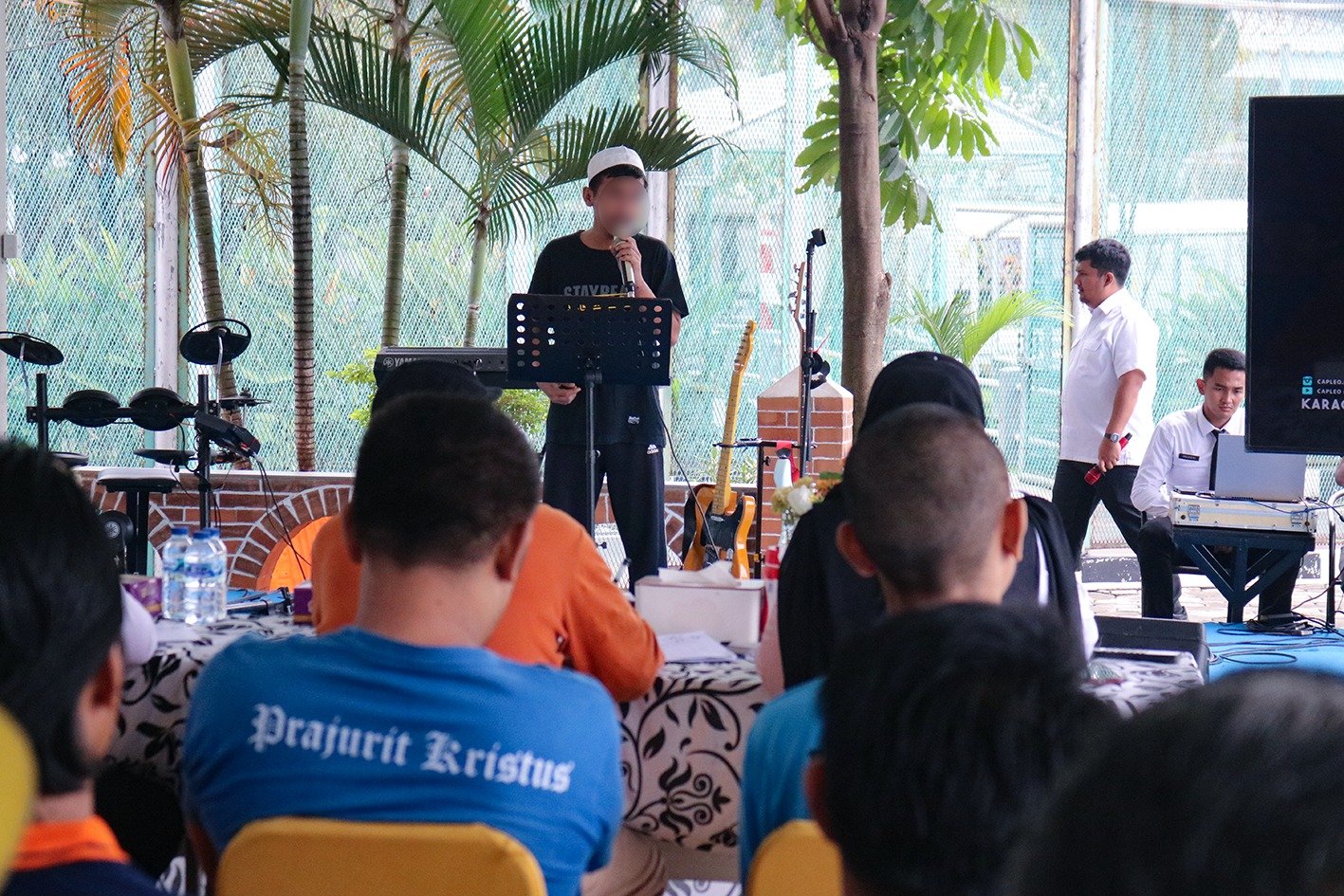 WBP Lapas Cibinong Unjuk Bakat Musik di Audisi Band El Cibi