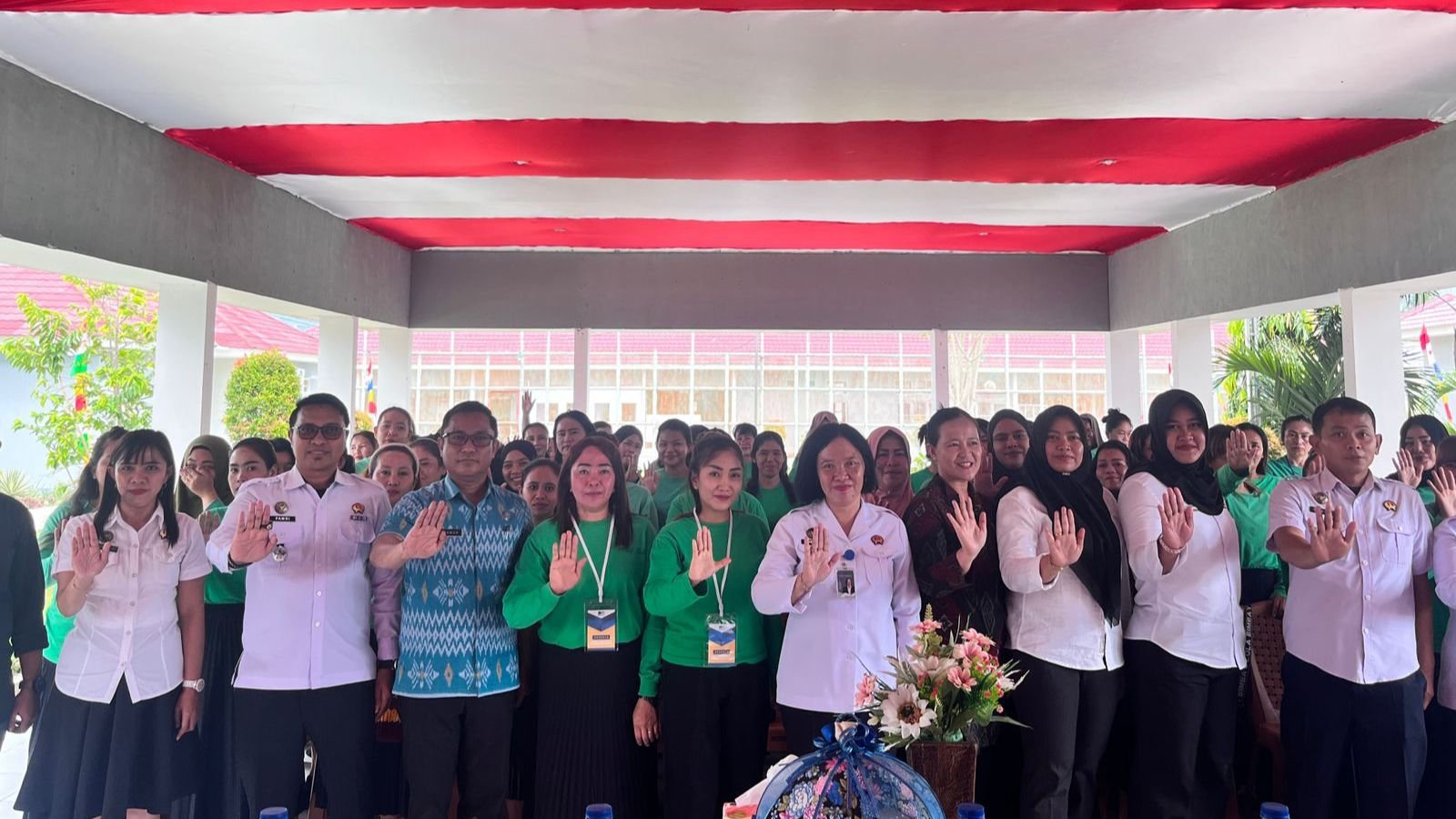 Lapas Perempuan Kelas III Palu resmi membuka program rehabilitasi pemasyarakatan bekerja sama dengan Badan Narkotika Nasional Provinsi (BNNP) Sulawesi Tengah. (Dok: Humas Lapas Perempuan Palu)