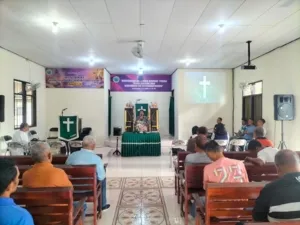 Lapas Ambon bersinergi dengan Penyuluh Kemenag Maluku untuk membangkitkan semangat dan harapan warga binaan, 20/09. (Dok: Humas Lapas Ambon)