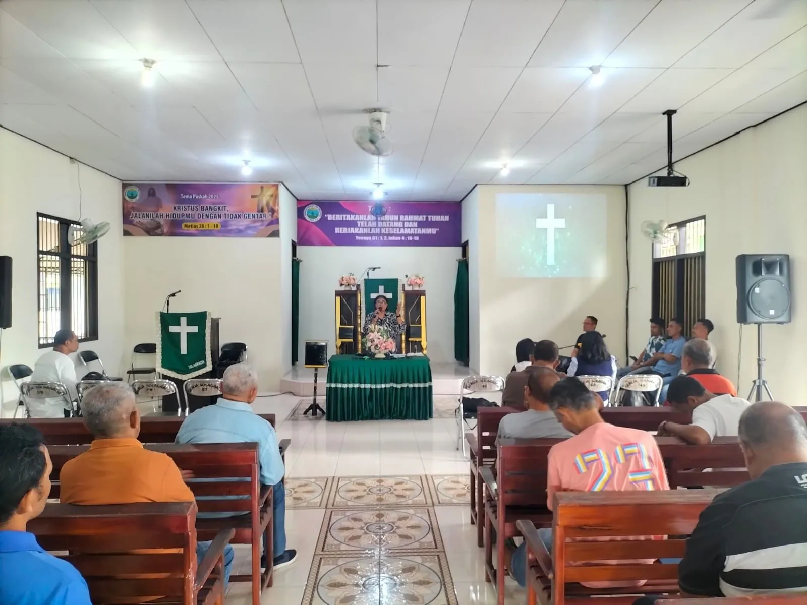 Lapas Ambon bersinergi dengan Penyuluh Kemenag Maluku untuk membangkitkan semangat dan harapan warga binaan, 20/09. (Dok: Humas Lapas Ambon)