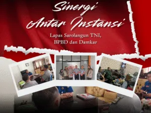 Deteksi Kamtib Lapas Sarolangun Ajak TNI, BPBD dan Damkar