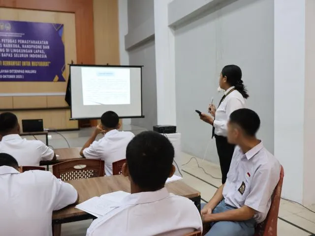 LPKA Ambon Dukung Hak Pendidikan Anak Binaan Lewat Program E-Learning Paket C