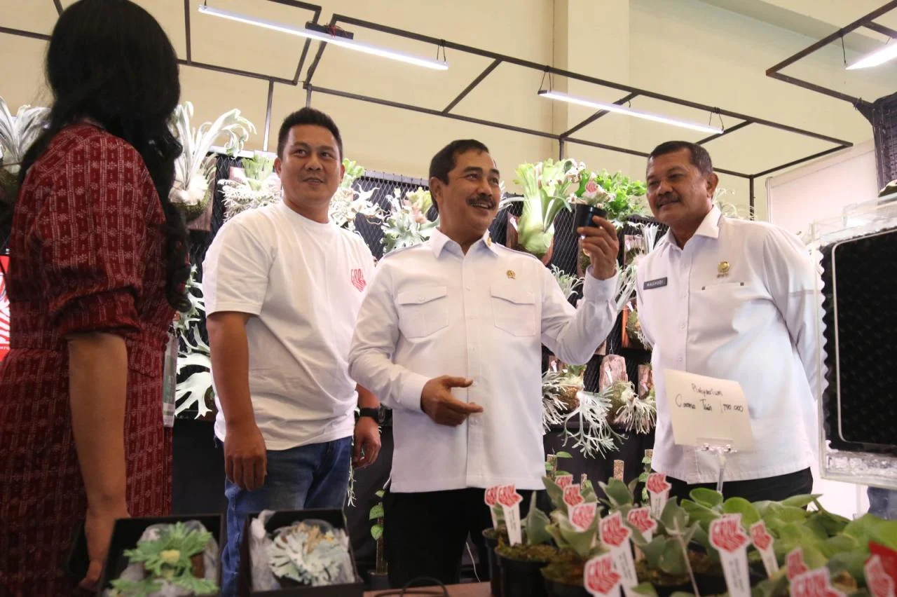 Florikultura Produk Warga Binaan Tampil di FLOII Expo 2025