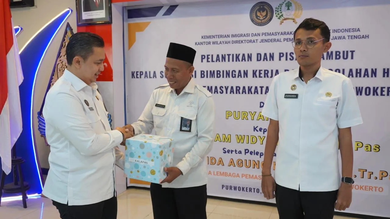Langkah Baru, Semangat Baru, Kenal Pamit Pejabat Lapas Purwokerto Jadi Momen Refleksi dan Harapan