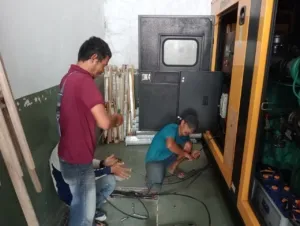 Pastikan Operasional Tetap Siaga, Lapas Purwokerto Lakukan Perbaikan Generator Set