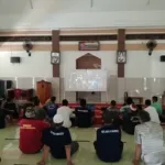 Putar Film Religi, Warga Binaan Lapas Purwokerto Gelar Nonton Bareng di Masjid At-Taubah