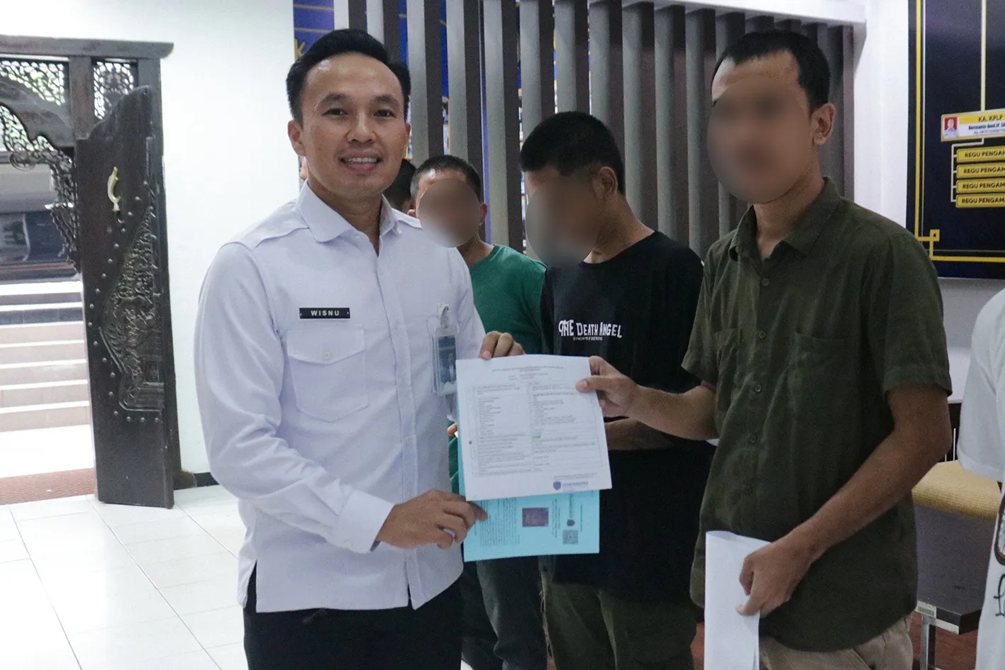 Bukti Pembinaan Berjalan Efektif : Warga Binaan Lapas Cibinong Peroleh Hak Integrasi