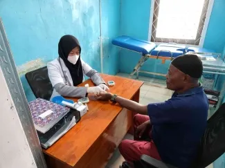 Lapas Kelas IIB Tual Gelar Posyandu Lansia, Wujud Nyata Kepedulian terhadap Kesehatan Warga Binaan Lanjut Usia