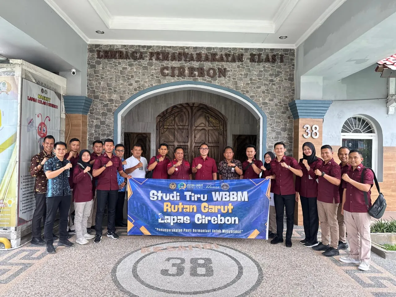 Rutan Garut Lakukan Studi Tiru Zona Integritas ke Lapas Cirebon untuk Penguatan Menuju WBBM