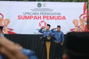 Lapas Cibinong Tumbuhkan Semangat Nasionalisme dan Persatuan Lewat Upacara Sumpah Pemuda