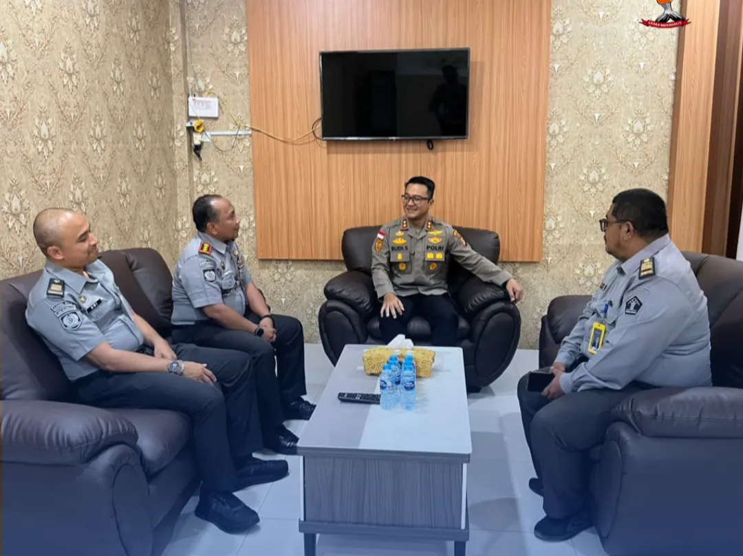 Kalapas Bengkalis Kunjungi Polres Bengkalis untuk Perkuat Sinergitas Antar Penegak Hukum