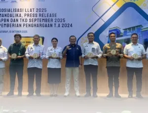 Lapas Perempuan Mataram berhasil meraih Penghargaan Nilai Indikator Kinerja Pelaksanaan Anggaran (IKPA) Terbaik II Tahun Anggaran 2024 untuk kategori satuan kerja (satker) dengan pagu sedang. (Dok: Humas Lapas Perempuan Mataram)