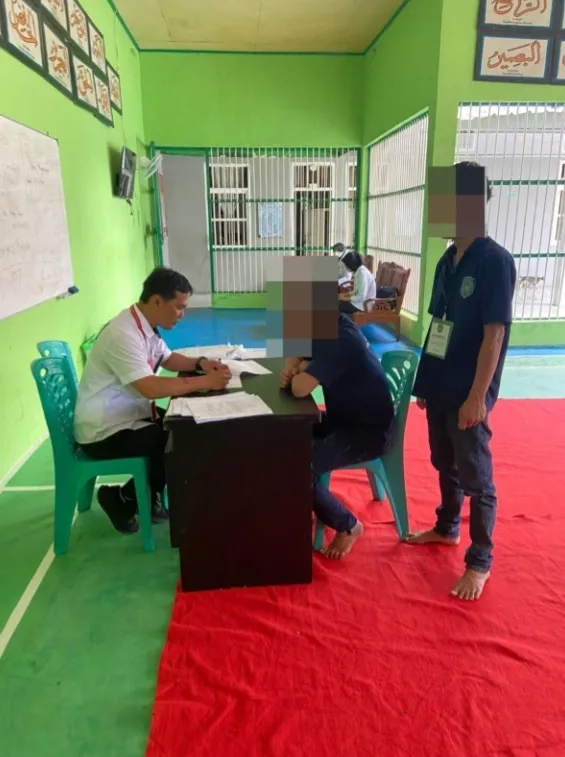 Lapas Kelas I Bandar Lampung Gandeng Yayasan Azzura Bersinar Gelar Rehabilitasi Psikososial untuk Warga Binaan