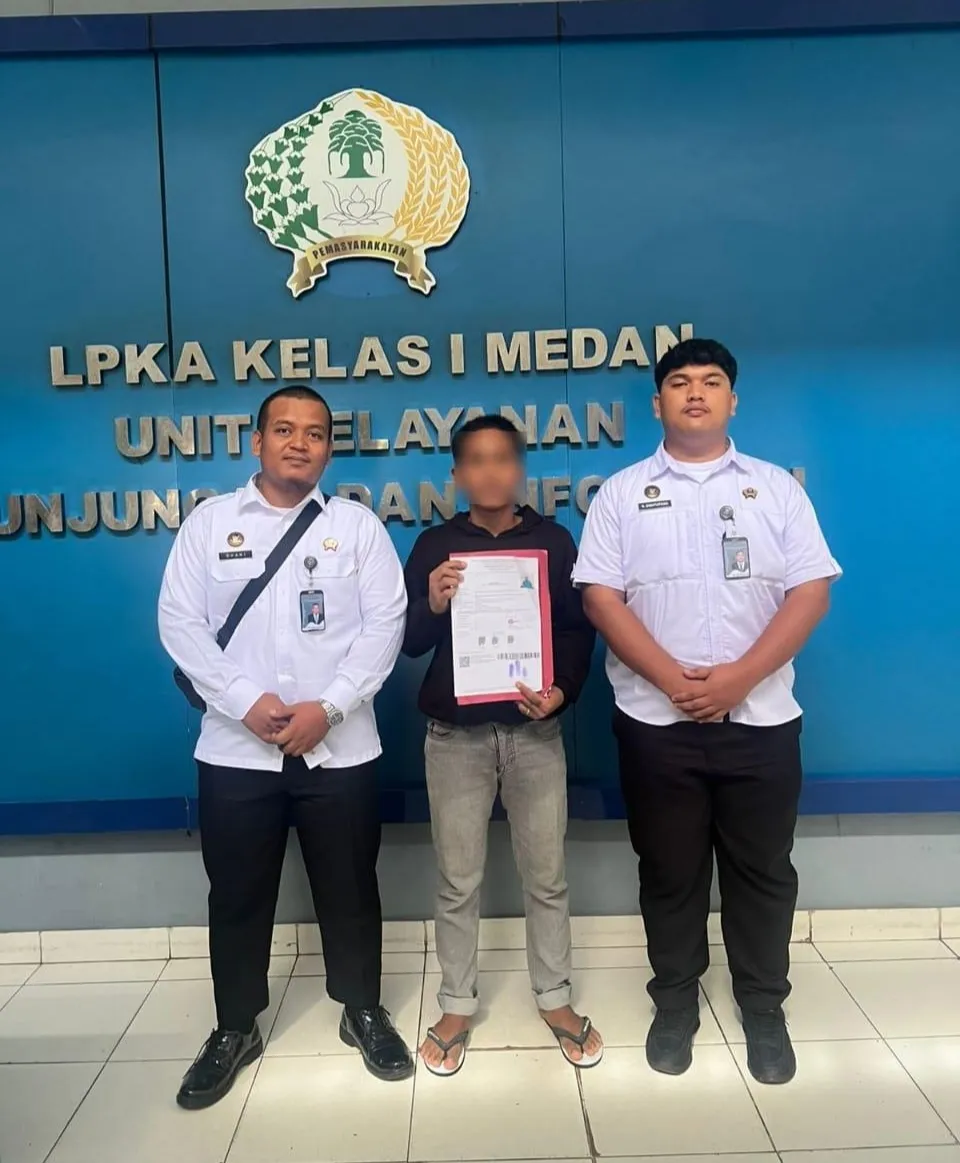 LPKA Kelas I Medan Fasilitasi Anak Binaan Raih Pembebasan Bersyarat: Wujud Nyata Pembinaan Humanis dan Berkeadilan
