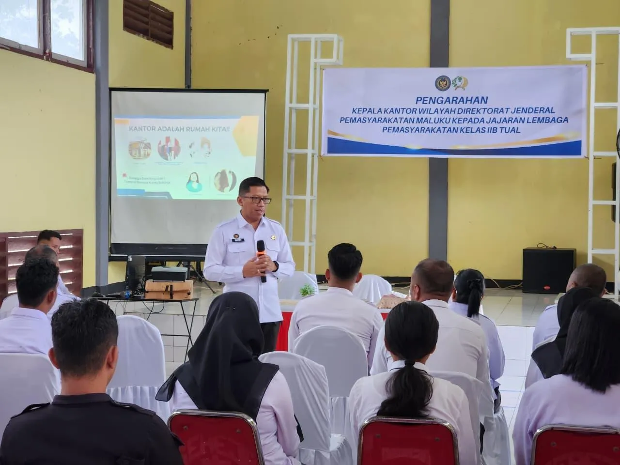 Kakanwil Maluku Dorong Integritas Petugas Lapas Tual