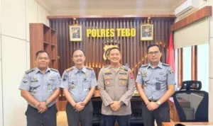 Kalapas Muara Tebo dan Kapolres Tebo Perkuat Sinergi Keamanan