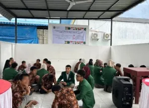 LPKA Kelas I Medan menerima kunjungan mahasiswa Universitas Sumatera Utara (USU) dalam rangka penelitian bertema “Perlindungan dan Pemenuhan Hak Anak di Lembaga Pembinaan melalui Pendekatan Inklusif dan Anti Kekerasan”, pada Rabu (22/10/2025). (Dok: Humas LPKA Medan)