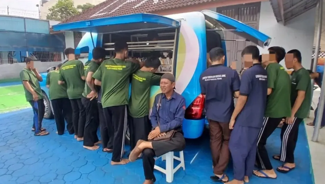 LPKA Pangkalpinang Fasilitasi Rekreasi Membaca Anak Binaan